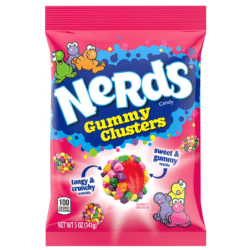 Nerds Gummy Clusters Value Peg 141g (12 Per Outer)