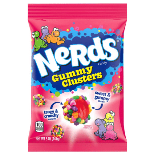 Nerds Gummy Clusters Value Peg 141g (12 Per Outer)