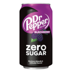 Dr Pepper Zero Sugar Blackberry 355ml Can (24 Per Outer)