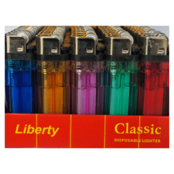 Liberty Clear Lighter 50pc (50 Per Outer)