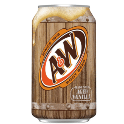 A&W Root Beer 355ml Can (36 Per Outer)