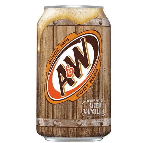 A&W Root Beer 355ml Can (36 Per Outer)