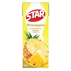 Star Pineapple Fruit Drink 250ml (24 Per Outer)