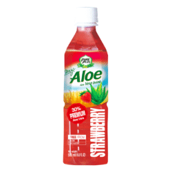 Pure Plus My Aloe Strawberry Drink 500ml (20 Per Outer)