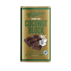Whittakers Coconut Block 250g (12 Per Outer)