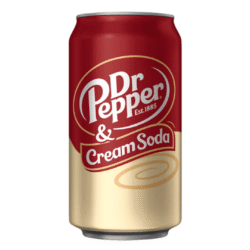 Dr Pepper Cream Soda 355ml Can (24 Per Outer)
