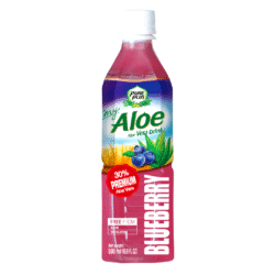 Pure Plus My Aloe Blueberry Drink 500ml (20 Per Outer)