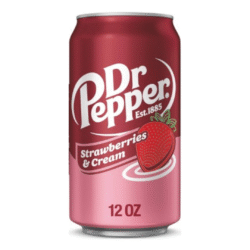 Dr Pepper Strawberries & Cream 355ml Can (24 Per Outer)