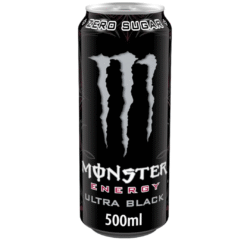 Monster Energy Ultra Black 500ml (24 Per Outer)