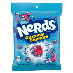 Nerds Gummy Clusters Value Peg 141g (12 Per Outer)