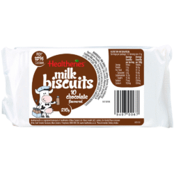 Healtheries Milk Biscuits Chocolate 210g (1 Per Outer)