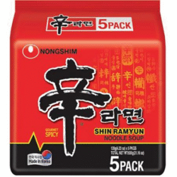 Nongshim Shin Ramyun Noodle 120g (8 Per Outer)
