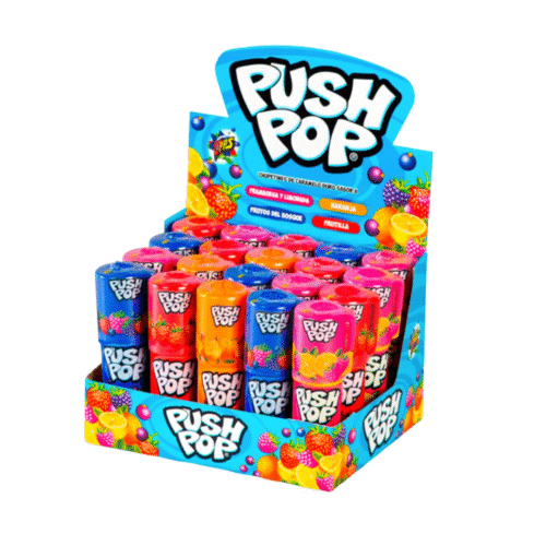 Push Pop Candy 14g (20 Per Outer)