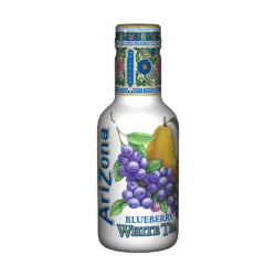 Arizona Tea Blueberry White Tea 500ml Bottle (6 Per Outer)