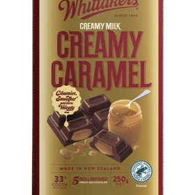 Whittakers Block Creamy Caramel 250g (12 Per Outer)