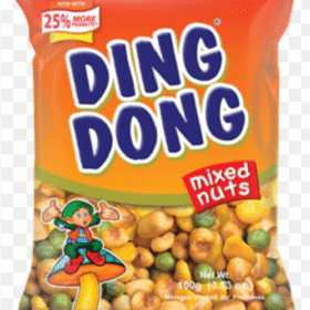 Ding Dong Mix Nuts Brown 100g (60 Per Outer)