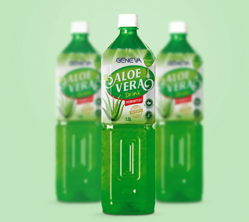 Geneva Original Aloe Vera Drink 1.5L (12 Per Outer) - Image 3