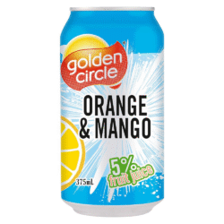 Golden Circle Orange & Mango 375ml (24 Per Outer)