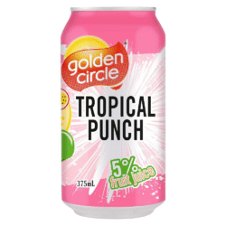 Golden Circle Tropical Punch 375ml (24 Per Outer)
