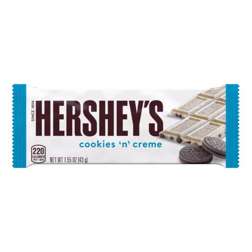 Hershey 36pc Cookies & Cream Bar 43g (36 Per Outer)
