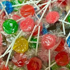 Assorted Flat Lollipops 200pcs (1 Per Outer)