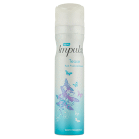 Impulse Tease Body Spray Red Fruits & Woods 75ml (6 Per Outer)