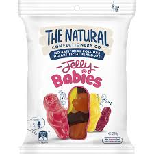 The Natural Confectionery Co. Jelly Babies 220g (18 Per Outer)