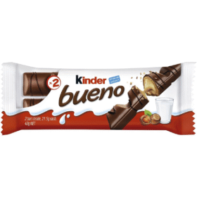 Kinder Bueno 43g (2×3) Bars (30 Per Outer)