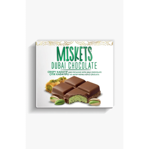Miskets Dubai Chocolate 100g (12 Per Outer)