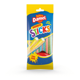 Damel Rainbow Sticks 90g (13 Per Outer)