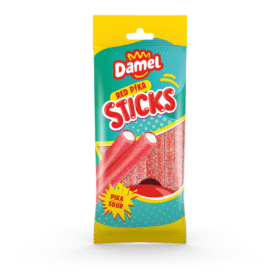 Damel Red Pika Sticks 90g (13 Per Outer)