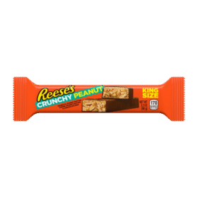 REESE'S Crunchy Peanut King Size Candy Bar 90g (24 Per Outer)