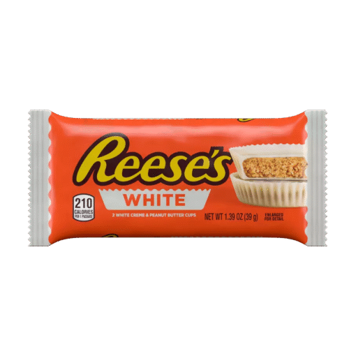 REESE'S White Creme Peanut Butter Cups 39g (24 Per Outer)