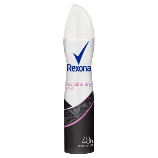 Rexona Women’s Spray Invisible Dry Pure 220ml (6 Per Outer)