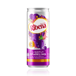 Ribena Lightly Sparkling 320ml Can (24 Per Outer)