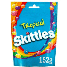 Skittles Tropical Peg Bag 152g (1 Per Outer)