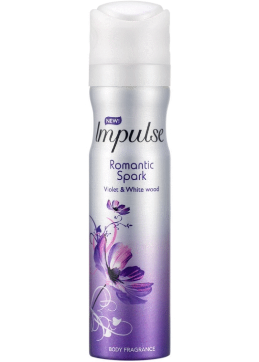 Impulse Tease Body Spray Romantic Spark 75ml (6 Per Outer)