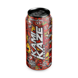Kamikaze Energy Fire Engine Raspberry Lemonade Can 500ml (12 Per Outer)