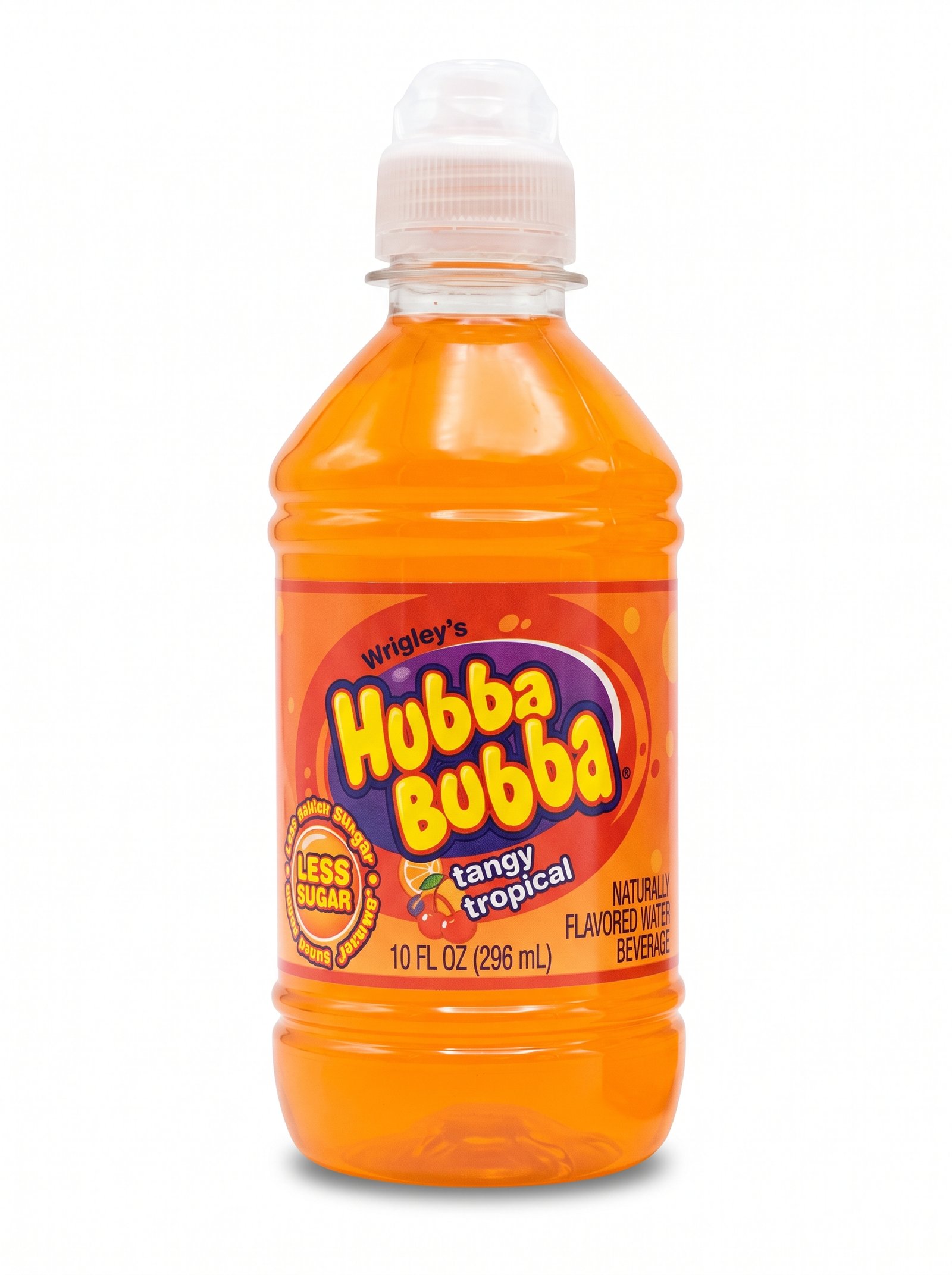 Hubba Bubba Tangy Tropical Drink Flavoured Water 296mL (12 Per Outer)