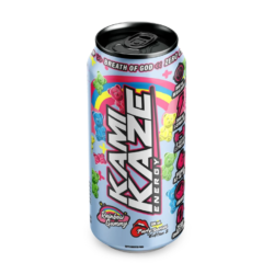 Kamikaze Energy Rainbow Gummy Drink 500mL (12 Per Outer)