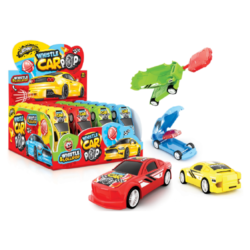 The Johny Bee Whistle Car Pop 24 Pieces (1 Per Outer)