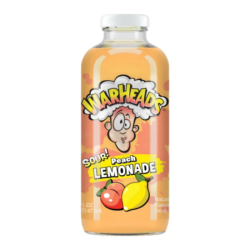 Warheads Sour Peach Lemonade 473mL (12 Per Outer)